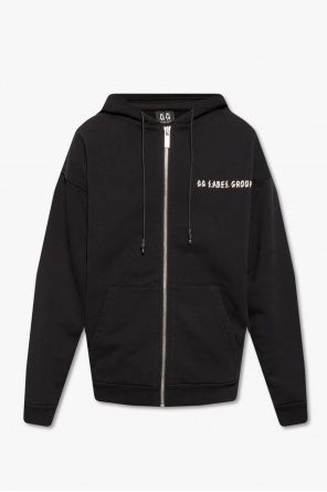 スウェット・トレーナー PHILIPP PLEIN Logo patch hoodie Philipp Plein Hoodie Sweatshirt With Crystals Size XL